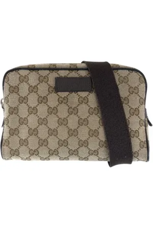 Gucci Homme, Pre-owned, Brun, Taille: ONE Size Pre-owned Toile sacs-gucci