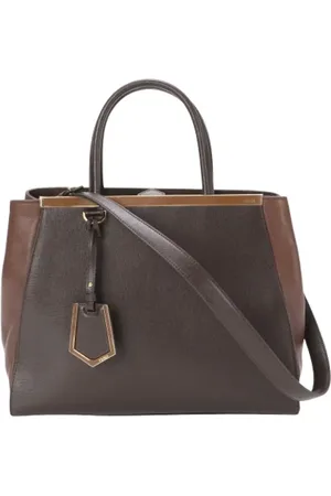 Fendi Femme, Pre-owned, Brun, Taille: ONE Size Pre-owned Cuir sacs-fendi
