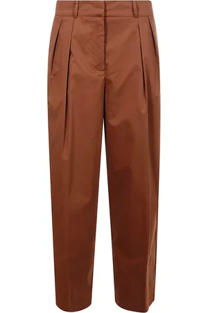 LIVIANA CONTI Femme, Pantalons, Brun, Taille: 36 FR Pantalons confortables et