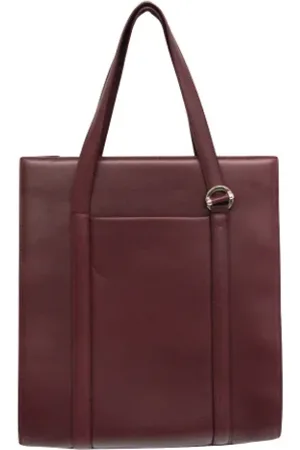 Cartier Femme, Pre-owned, Brun, Taille: ONE Size Pre-owned Cuir sacs-main