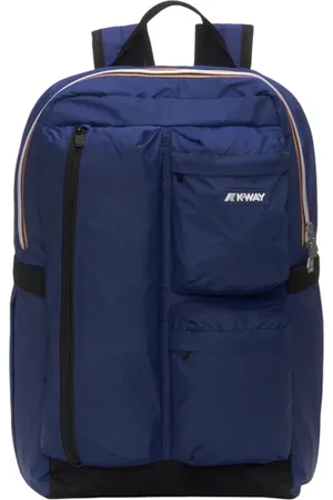 K-Way Homme, Sacs, Bleu, Taille: ONE Size Sac à dos bleu Ambert