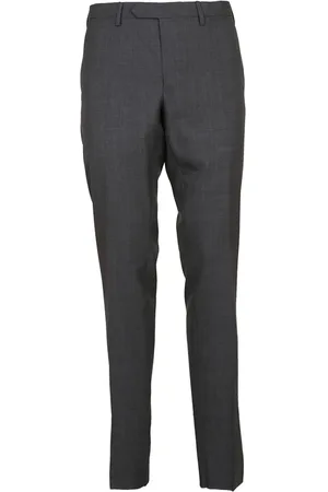Biagio Santaniello Homme, Pantalons, Gris, Taille: S Shorts en Laine Bleu Marine