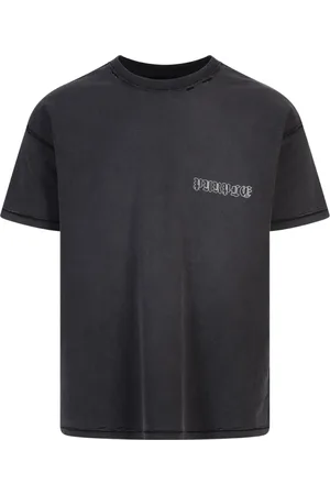 Purple Brand Homme, Tops, Noir, Taille: S T-shirt en Coton Noir
