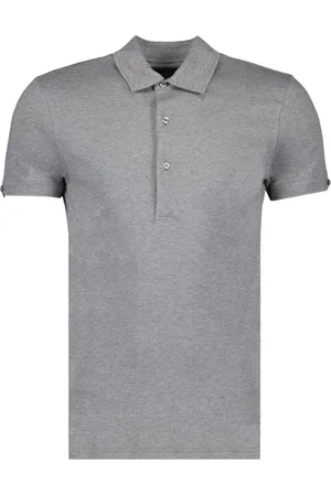 Orlebar Brown Homme, Tops, Gris, Taille: M Polo Classique en Coton et Soie