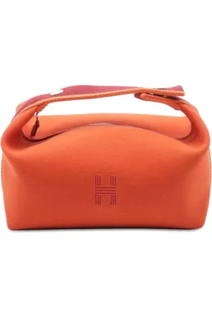 Hermès Femme, Pre-owned, , Taille: ONE Size Pre-owned Toile trousses-de-toilette