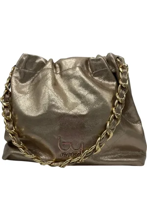 Byblos Femme, Sacs, Jaune, Taille: ONE Size Sac Femme Étoile Métallique Printemps/Été Or