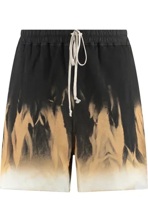 Rick Owens Homme, Shorts, Noir, Taille: S Shorts Bermuda à cordon de serrage en mélange de coton