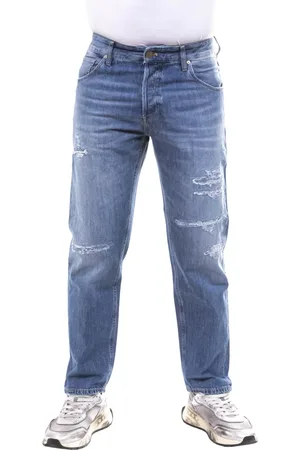 PT Torino Homme, Jeans, Bleu, Taille: W34 Pantalon Rebel en Denim pour Homme