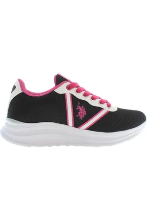 U.S. Polo Assn. Femme, Chaussures, Noir, Taille: 40 EU Baskets Femme Noires Sportives Meilleur Prix