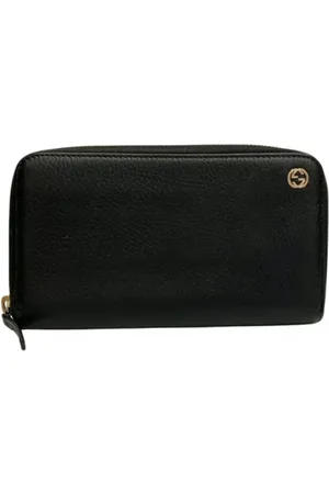 Gucci Femme, Pre-owned, Noir, Taille: ONE Size Pre-owned Cuir petite-maroquinerie