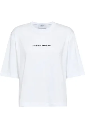 MVP Wardrobe Femme, Tops, Blanc, Taille: 36 FR Soil T-Shirt