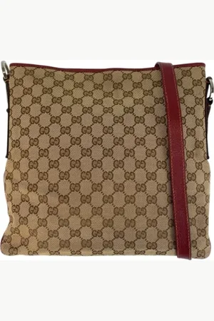 Gucci Femme, Pre-owned, , Taille: ONE Size Pre-owned Toile sacs-ports-paule