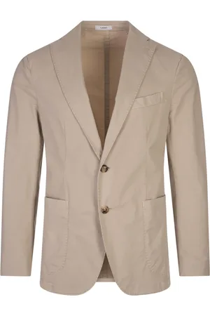 Boglioli Homme, Vestes, Brun, Taille: XL Blazer Marron Coton Élasthanne