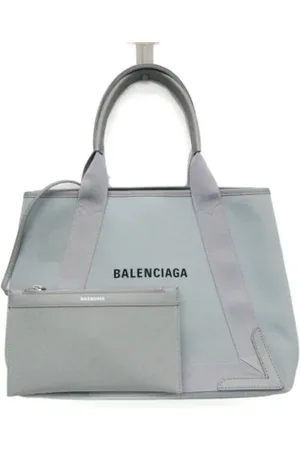 Balenciaga Femme, Pre-owned, Gris, Taille: ONE Size Pre-owned Cuir cabas