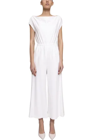 LIVIANA CONTI Femme, Combinaisons et Ensembles, Blanc, Taille: 36 FR Off Shoulder Jumpsuit