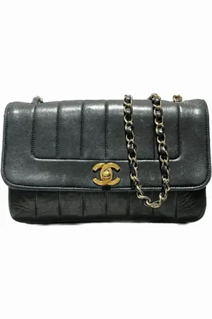CHANEL Femme, Pre-owned, Noir, Taille: ONE Size Pre-owned Cuir sacs-chanel