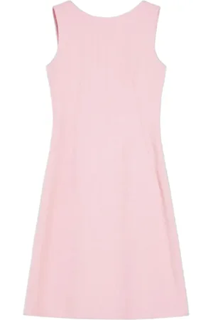 Max Mara Femme, Robes, Rose, Taille: 34 FR Robe Rose Élégante Armida avec Col en V