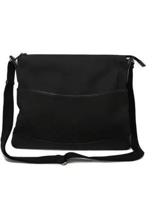 Gucci Homme, Pre-owned, Noir, Taille: ONE Size Pre-owned Toile sacs-gucci