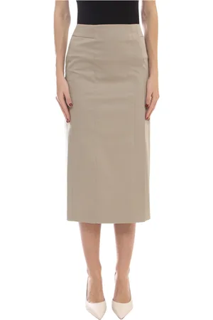 PESERICO SIGN Femme, Jupes, , Taille: 38 FR Jupe Femme Eucalyptus