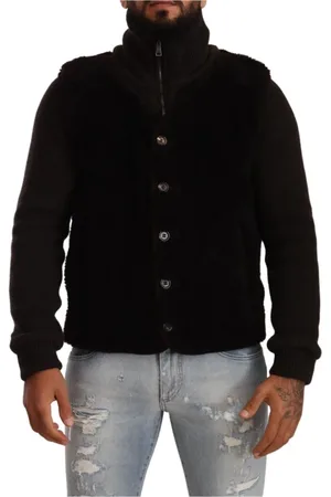 Dolce & Gabbana Homme, Pulls, Bleu, Taille: M Light Vestes