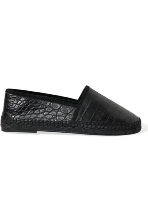 Dolce & Gabbana Homme, Chaussures, Noir, Taille: 43 EU Espadrilles