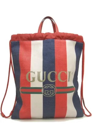 Gucci Femme, Pre-owned, Multicolore, Taille: ONE Size Pre-owned Toile sacs-dos