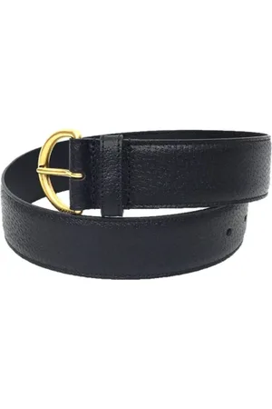 Gucci Unisex, Pre-owned, Noir, Taille: ONE Size Pre-owned Cuir ceintures