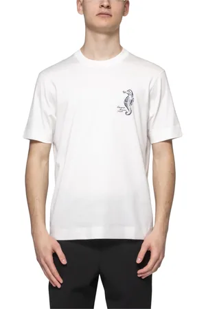 Emporio Armani Homme, Tops, Blanc, Taille: XL T-shirt Homme Blanc Neige