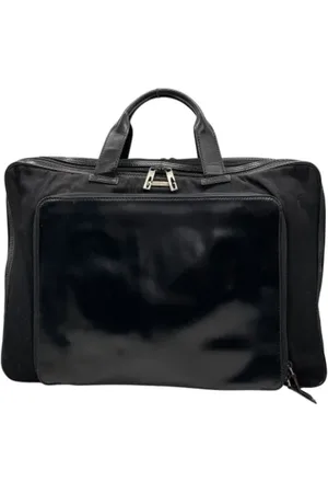 Gucci Homme, Pre-owned, Noir, Taille: ONE Size Pre-owned Toile sacs-gucci