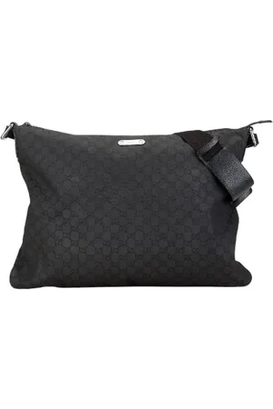 Gucci Homme, Pre-owned, Noir, Taille: ONE Size Pre-owned Toile sacs-gucci