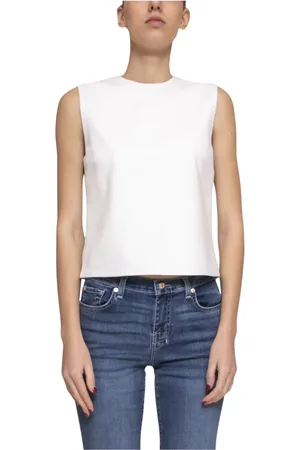 LIVIANA CONTI Femme, Tops, Blanc, Taille: 36 FR Gilet Femme Pumice A08-1