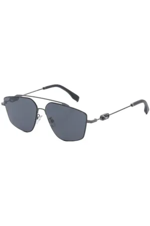 Fendi Femme, Pre-owned, Noir, Taille: ONE Size Pre-owned Metal lunettes-de-soleil