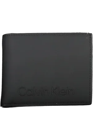 Calvin Klein Homme, Accessoires, Noir, Taille: ONE Size Portefeuille Homme Noir avec Blocage Rfid