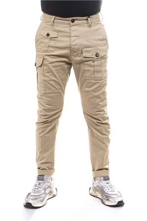 Dsquared2 Homme, Pantalons, , Taille: 2XL Pantalon Homme Tan du Désert