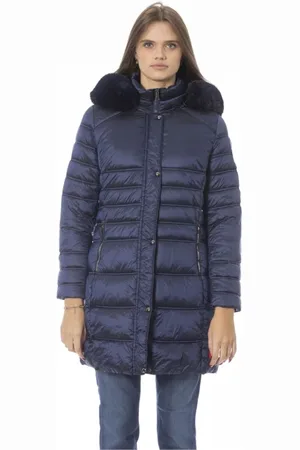 BALDININI Femme, Manteaux, Bleu, Taille: 38 FR Veste Femme Bleu Clair Tendance