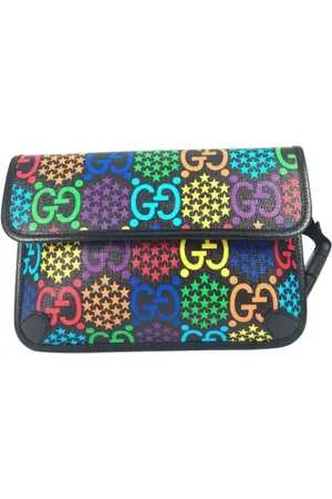 Gucci Homme, Pre-owned, Multicolore, Taille: ONE Size Pre-owned Cuir sacs-gucci