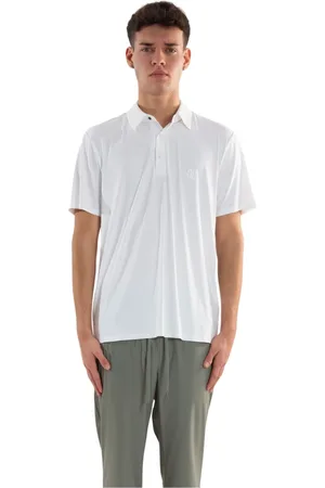 Duno Homme, Tops, Blanc, Taille: XL Polo Léger Turbo Tech