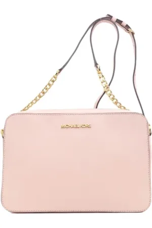 Michael Kors Femme, Pre-owned, Rose, Taille: ONE Size Pre-owned Cuir sacs-ports-paule