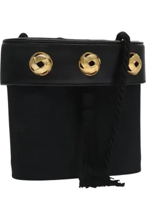 Salvatore Ferragamo Femme, Pre-owned, Noir, Taille: ONE Size Pre-owned Toile sacs-ports-paule