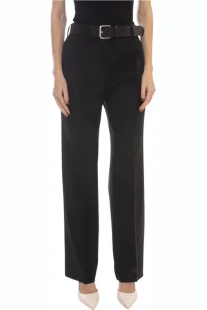 Moschino Femme, Pantalons, Noir, Taille: 38 FR Pantalon noir pour femme