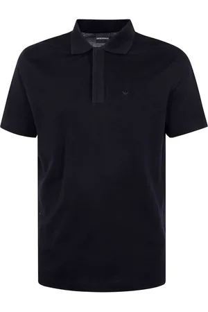 Emporio Armani Homme, Tops, Bleu, Taille: S T-shirts et Polos Bleus avec Logo
