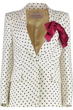 VALENTINO GARAVANI Femme, Vestes, , Taille: 40 FR Veste à pois avec