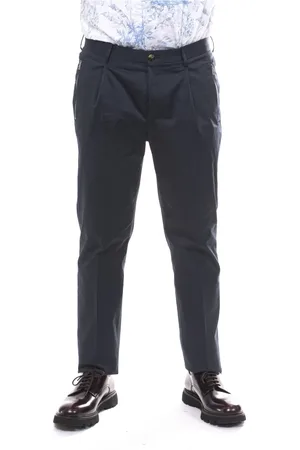 Etro Homme, Pantalons, Bleu, Taille: XL Pantalon Carotte Bleu Clair
