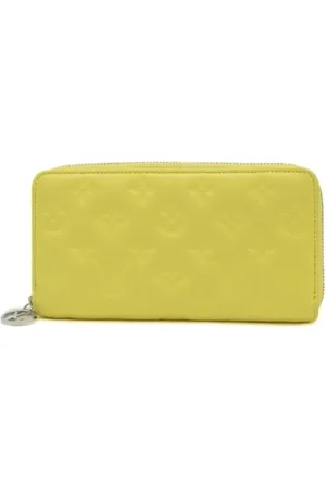 LOUIS VUITTON Femme, Pre-owned, Jaune, Taille: ONE Size Pre-owned Cuir petite-maroquinerie