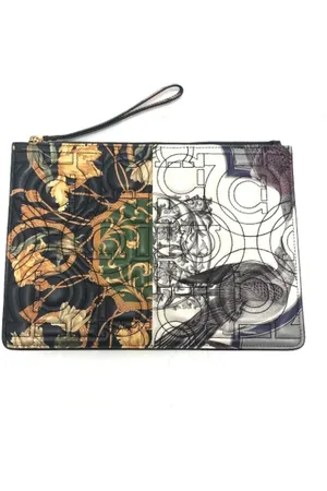 Salvatore Ferragamo Femme, Pre-owned, Multicolore, Taille: ONE Size Pre-owned Cuir pochettes-minaudieres