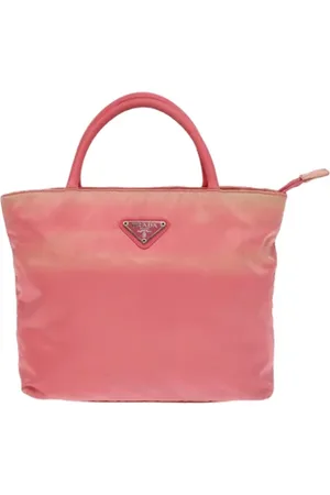 Prada Femme, Pre-owned, Rose, Taille: ONE Size Pre-owned Tissu sacs-prada
