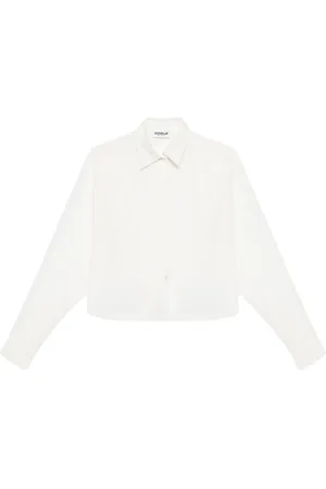 Dondup Femme, Blouses et Chemises, Blanc, Taille: 38 FR Chemises Casual Blanches