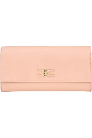 Elisabetta Franchi Femme, Accessoires, Rose, Taille: ONE Size Portefeuilles & Porte-cartes Élégants