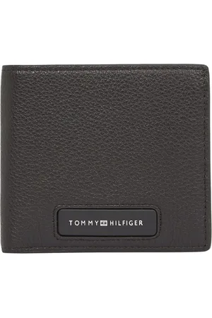 Tommy Hilfiger Homme, Accessoires, Noir, Taille: ONE Size Portefeuilles Élégants & Porte-cartes