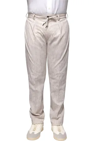 Circolo Homme, Pantalons, , Taille: L Pantalon à Cordon Piquet Style Naturel